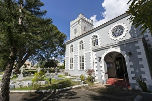 Barbados Prints: St. Marys Church, Bridgetown, St. Michael, Barbados, West Indies, Caribbean, Central