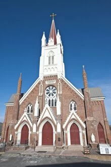 Images Dated 9th May 2010: St. Marys in the Mountains Church, Nevadas first Roman Catholic Church built in 1868