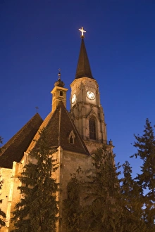 Transylvania Prints: St. Michaels church, Cluj Napoca, Transylvania, Romania, Europe
