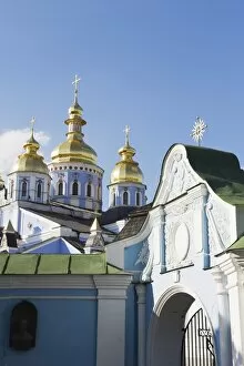 Images Dated 6th June 2009: St. Michaels Gold Domed Monastery, 2001 copy of 1108 original, Kiev, Ukraine, Europe