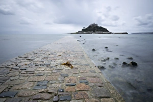 Marazion Prints: St. Michaels Mount and causeway