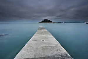 Marazion Prints: St Michael's Mount at dawn