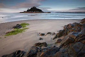 Chapel Prints: St. Michaels Mount, Marazion, Cornwall, England, United Kingdom, Europe