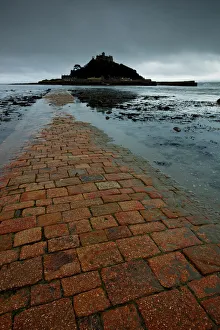 Chapel Prints: St. Michaels Mount, Marazion, Cornwall, England, United Kingdom, Europe