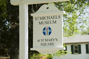 Maryland Prints: St. Michaels Museum, St Marys Square, St