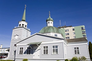 Sitka Prints: St. Michaels Russian Orthodox Cathedral, Sitka, Baranof Island, Southeast Alaska