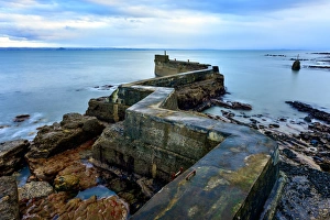 St. Monans Pier, Fife, Scotland, United Kingdom, Europe