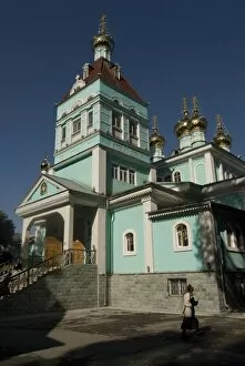 Images Dated 7th September 2009: St. Nicholas Cathedral, Alma Ata, Kazakhstan, Central Asia