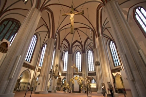 Religious Figure Prints: St. Nicholas Church, Berlin, Germany, Europe