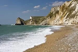 St. Oswalds Bay beach, Dorset, England, United Kingdom, Europe