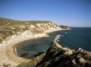 St. Oswalds Bay, Dorset, England, United Kingdom, Europe