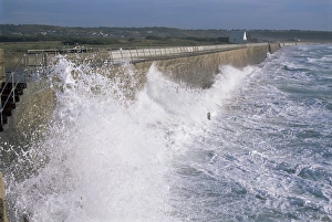 Stormy Prints: St. Ouens Bay, St. Ouen, Jersey, Channel Islands, United Kingdom, Europe