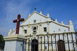 Images Dated 19th April 2011: St. Paul Cathedral, Vigan, UNESCO World Heritage Site, Northern Luzon, Philippines