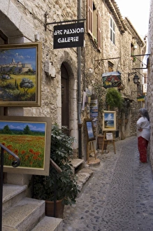 St. Paul de Vence, Alpes Maritimes, Provence, Cote d Azur, France, Europe