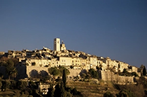 Hill Village Prints: St. Paul de Vence, Cote d Azur, Provence, France, Europe