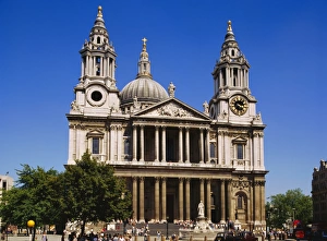 Saint Paul Prints: St Pauls Cathedral, London, England, UK