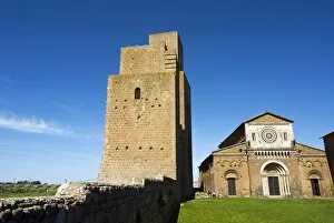Images Dated 26th April 2008: St. Peter Church, Tuscania, Viterbo, Lazio, Italy, Europe