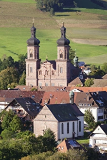 Black Forest Prints: St. Peter Monastery, Glottertal Valley, Black Forest, Baden Wurttemberg, Germany, Europe