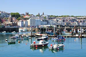 Guernsey Prints: St. Peter Port, Guernsey, Channel Islands, United Kingdom, Europe