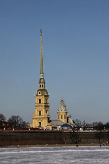 Stereotypically Russian Prints: St. Peter and St. Paul Cathedral, St. Petersburg, Russia, Europe