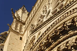 Romanesque Prints: St. Peter and St. Pauls cathedral, Poitiers, Vienne, Poitou-Charentes, France