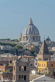 St. Peters Basilica, UNESCO World Heritage Site, The Vatican, Rome, Lazio, Italy