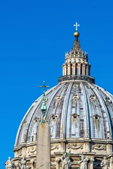 St. Peters Basilica, UNESCO World Heritage Site, The Vatican, Rome, Lazio, Italy