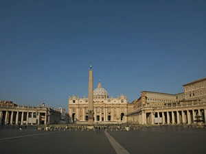 St. Peters Basilica, Vatican, Rome, Lazio, Italy, Europe