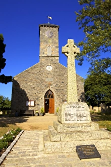Protestantism Prints: St. Peters Church, Sark, Channel Islands, United Kingdom, Europe