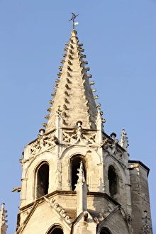 Avignon Prints: St. Peters church spire, Avignon, Vaucluse, France, Europe