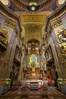Capital Cites Prints: St. Peters Church, Vienna, Austria, Europe