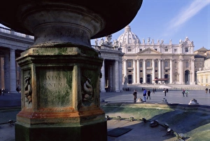 Holy See Prints: St. Peters Square, and St