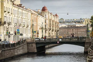 Power Line Prints: St. Petersburg, Leningrad Oblast, Russia, Europe