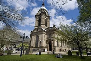 Images Dated 22nd April 2009: St. Philips Cathedral, Birmingham, England, United Kingdom, Europe