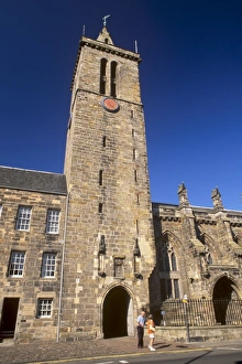 Clock Tower Prints: St. Salvators Chapel and clock tower, St