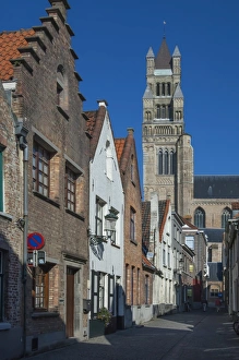 Bruges Prints: St. Saviours Cathedral (St. Salvators Cathedral), Bruges, UNESCO World Heritage Site