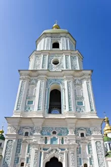 Images Dated 23rd August 2008: St. Sophia Cathedral, UNESCO World Heritage Site, Kiev, Ukraine, Europe