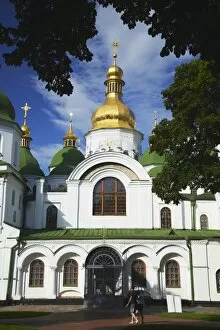 Images Dated 21st July 2009: St. Sophias Cathedral, UNESCO World Heritage Site, Kiev, Ukraine, Europe