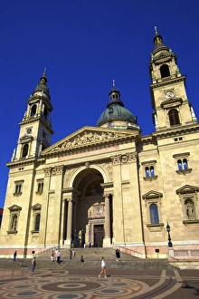 Neoclassical Prints: St Stephens Basilica, Budapest, Hungary, East Central Europe