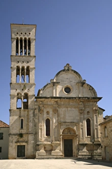 St. Stephens cathedral, Hvar, Dalmatia, Croatia, Europe