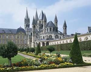 St. Stephens Christian church, Abbaye aux Hommes, Caen, Basse Normandie (Normandy)