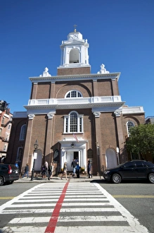 Boston Prints: St. Stephens Church, Boston, Massachusetts, New England, United States of America