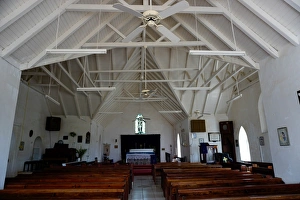 St. Thomas Anglican Church built in 1643, Nevis, St. Kitts and Nevis, Leeward Islands