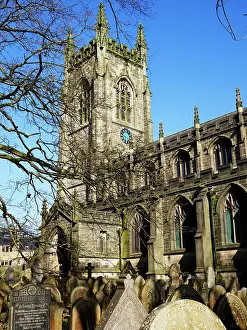 Aesthetic Prints: St Thomas The Apostle Church at Heptonstall, United Kingdom