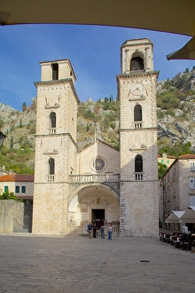 Kotor Prints: St. Tryphon Cathedral, Old Town, UNESCO World Heritage Site, Kotor, Montenegro, Europe
