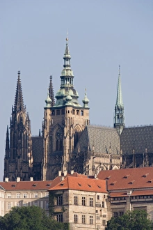 Images Dated 31st May 2007: St. Vituss Cathedral, Royal Palace and Castle, UNESCO World Heritage Site