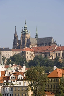 Images Dated 31st May 2007: St. Vituss Cathedral, Royal Palace and castle, UNESCO World Heritage Site