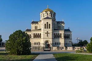 Crimea Prints: St. Vladimir Cathedral, Chersonesos, UNESCO World Heritage Site, Sewastopol (Sevastopol)