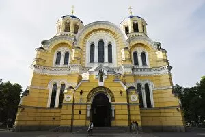 Images Dated 5th June 2009: St. Volodymyr Cathedral, late 19th century Orthodox Christian Byzantine style