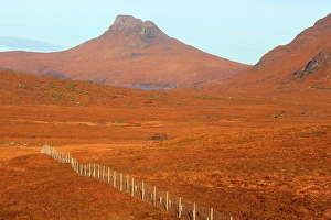 Assynt Prints: Stac Pollaidh, Assynt, Sutherland, Highlands, Scotland, United Kingdom